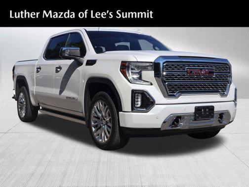 White Frost Tricoat 2019 GMC Sierra 1500 Denali