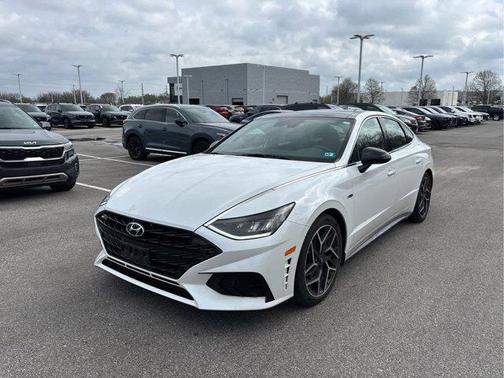 Quartz White 2022 Hyundai SONATA N Line