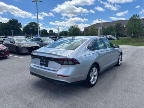 Solar Silver Metallic 2025 Honda Accord LX 1.5T