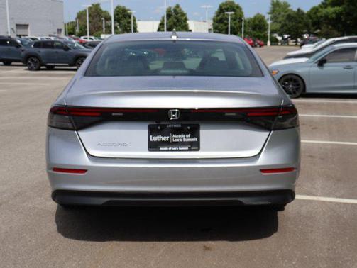 Solar Silver Metallic 2025 Honda Accord LX 1.5T