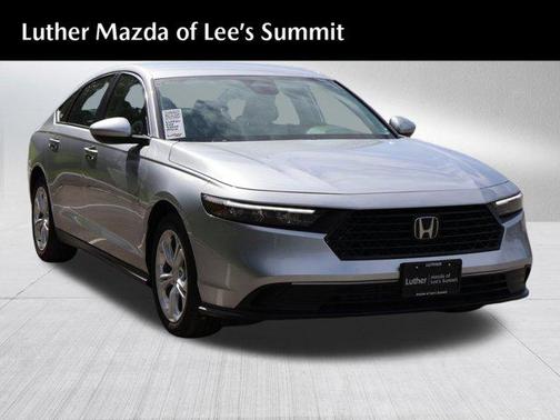 Solar Silver Metallic 2025 Honda Accord LX 1.5T