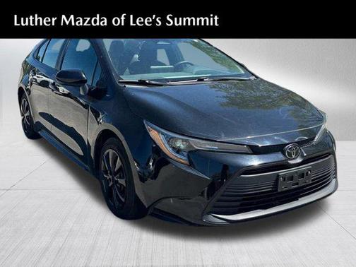 Midnight Black Metallic 2024 Toyota Corolla LE