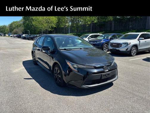 Midnight Black Metallic 2024 Toyota Corolla LE