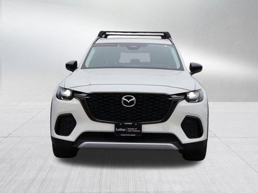 Rhodium White Premium 2025 Mazda CX-70 PHEV Premium Package