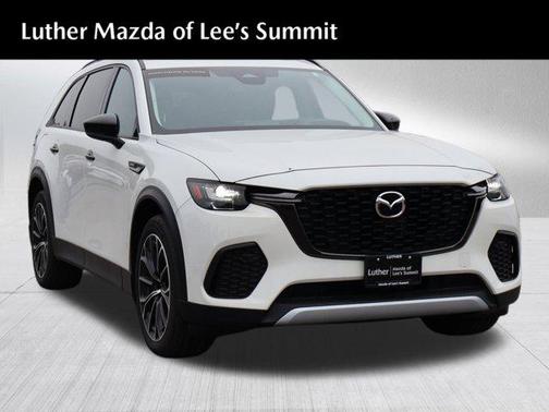 Rhodium White Premium 2025 Mazda CX-70 PHEV Premium Package