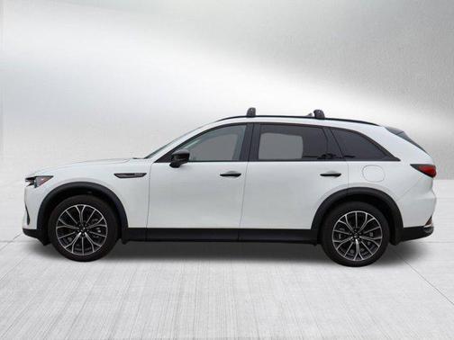 Rhodium White Premium 2025 Mazda CX-70 PHEV Premium Package