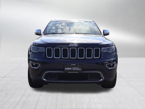 True Blue Pearlcoat 2017 Jeep Grand Cherokee Limited