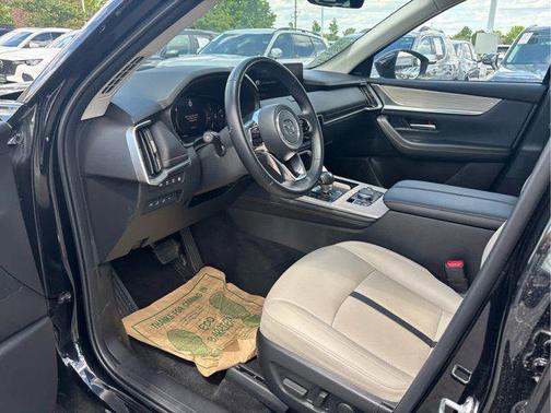 Jet Black Mica 2025 Mazda CX-70 PHEV Premium Package