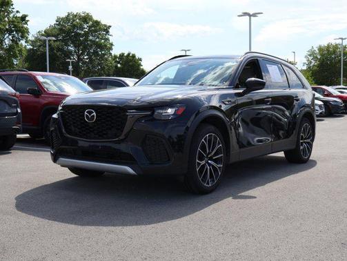 Jet Black Mica 2025 Mazda CX-70 PHEV Premium Package