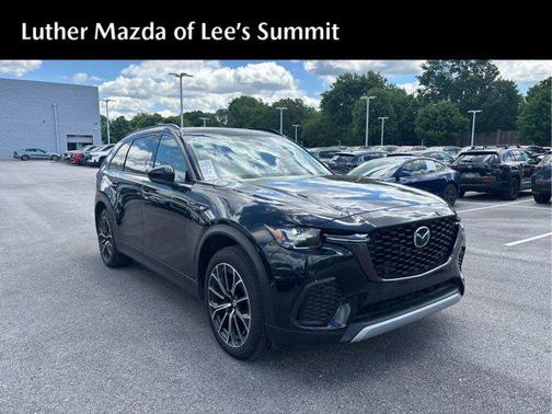 Jet Black Mica 2025 Mazda CX-70 PHEV Premium Package