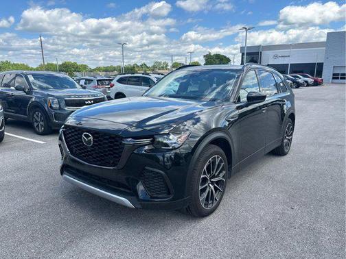 Jet Black Mica 2025 Mazda CX-70 PHEV Premium Package