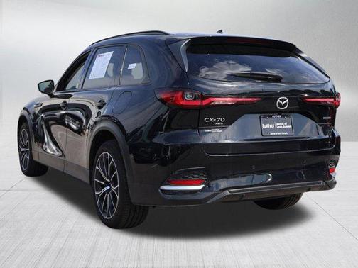 Jet Black Mica 2025 Mazda CX-70 PHEV Premium Package