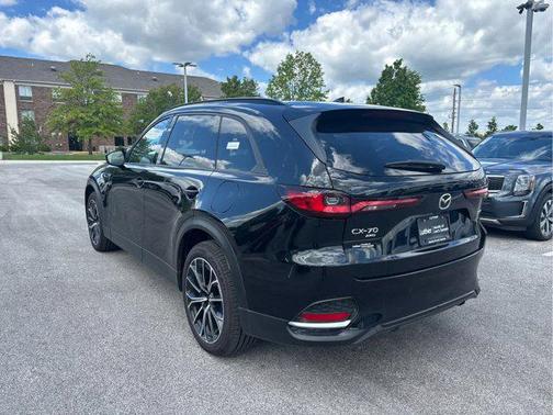 Jet Black Mica 2025 Mazda CX-70 PHEV Premium Package