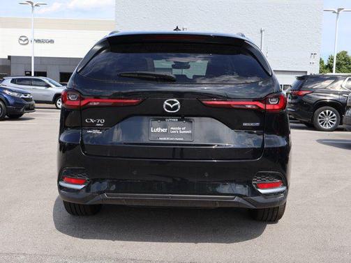 Jet Black Mica 2025 Mazda CX-70 PHEV Premium Package