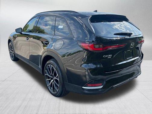 Jet Black Mica 2025 Mazda CX-70 PHEV Premium Package