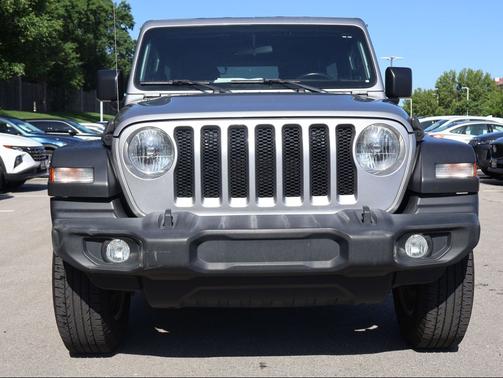 Billet Silver Metallic Clearcoat 2021 Jeep Wrangler Unlimited Sport