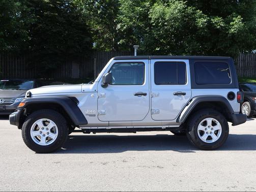 Billet Silver Metallic Clearcoat 2021 Jeep Wrangler Unlimited Sport
