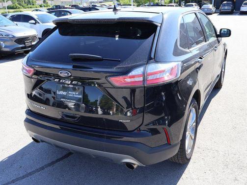 Agate Black Metallic 2024 Ford Edge Titanium