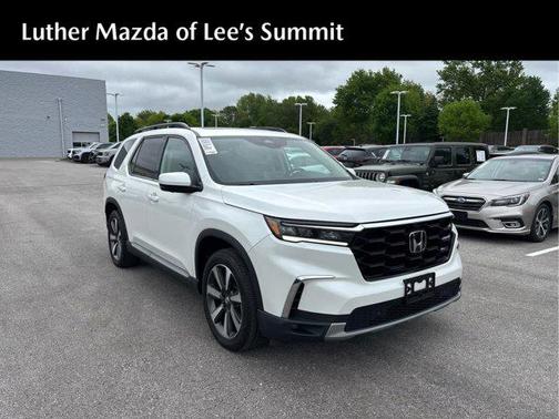 Platinum White Pearl 2025 Honda Pilot Elite