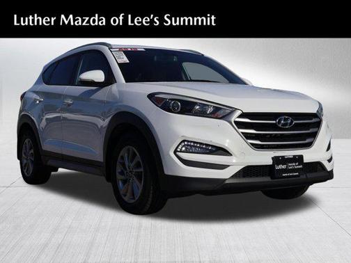 Dazzling White 2018 Hyundai TUCSON SEL Plus