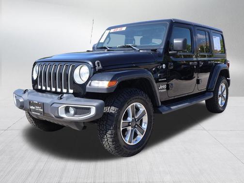 Black Clearcoat 2019 Jeep Wrangler Unlimited Sahara