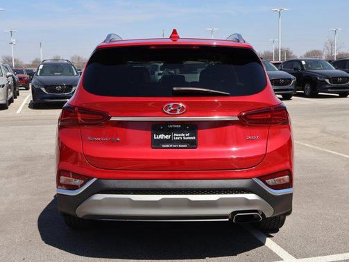 Calypso Red 2020 Hyundai SANTA FE SEL 2.4