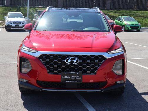 Calypso Red 2020 Hyundai SANTA FE SEL 2.4