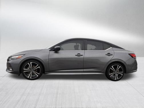 Gun Metallic/Super Black 2023 Nissan Sentra SR