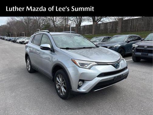 Silver Sky Metallic 2018 Toyota RAV4 Hybrid Limited
