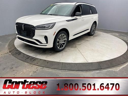 White 2026 Lincoln Aviator Premiere