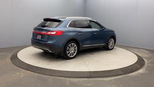 Blue 2018 Lincoln MKX Reserve