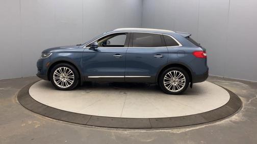 Blue 2018 Lincoln MKX Reserve