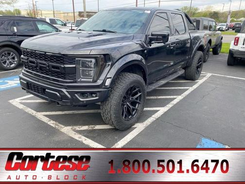 Agate Black Metallic 2022 Ford F-150 Raptor
