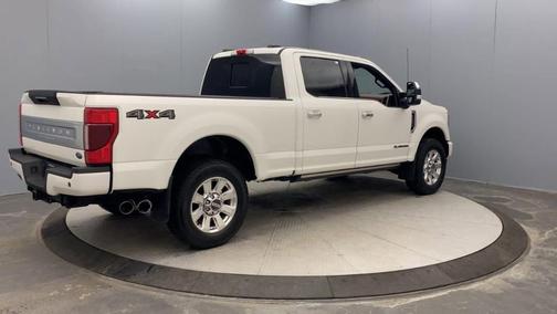 White 2022 Ford F-250 Platinum
