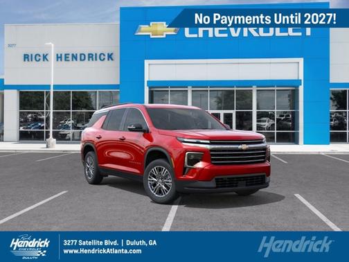Radiant Red Tintcoat 2027 Chevrolet Traverse FWD LT