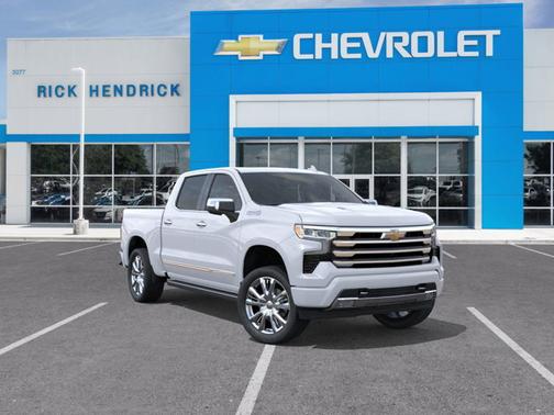 Polar White Tricoat 2026 Chevrolet Silverado 1500 High Country