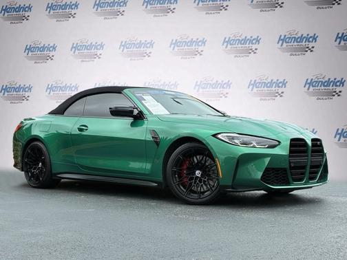 Isle of Man Green Metallic 2022 BMW M4 Competition xDrive