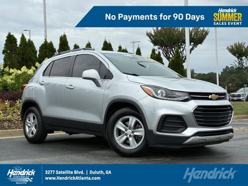 Silver Ice Metallic 2020 Chevrolet Trax LT