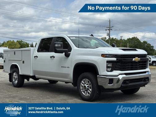 Summit White 2026 Chevrolet Silverado 2500 Work Truck