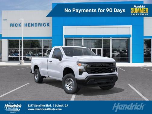 Summit White 2026 Chevrolet Silverado 1500 Work Truck