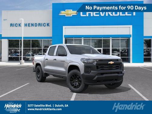 Sterling Gray Metallic 2026 Chevrolet Colorado 4WD Work Truck