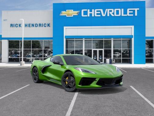 Roswell Green Metallic 2026 Chevrolet Corvette 1LT