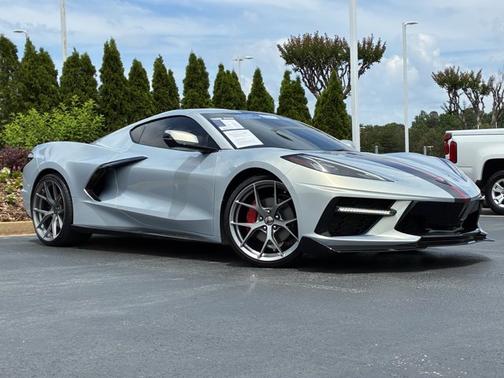 Silver Flare Metallic 2021 Chevrolet Corvette 1LT