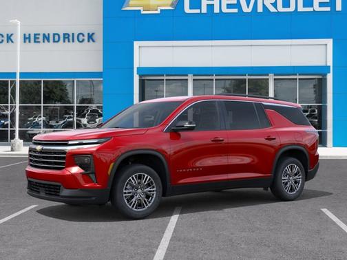 Radiant Red Tintcoat 2026 Chevrolet Traverse FWD LT