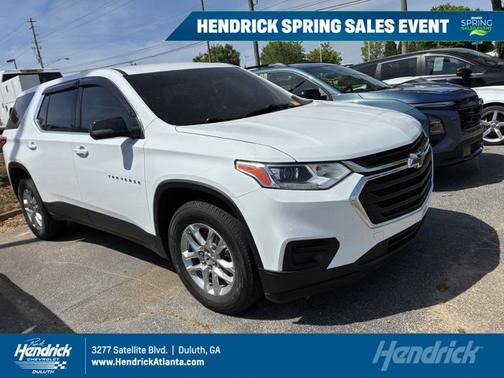 Summit White 2021 Chevrolet Traverse LS