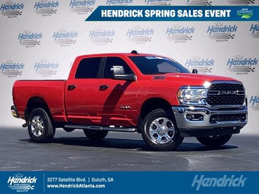 Flame Red Clearcoat 2024 RAM 2500 Big Horn