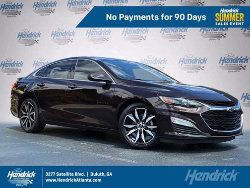 Black Cherry Metallic 2020 Chevrolet Malibu RS