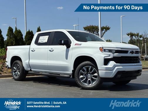 Summit White 2026 Chevrolet Silverado 1500 RST