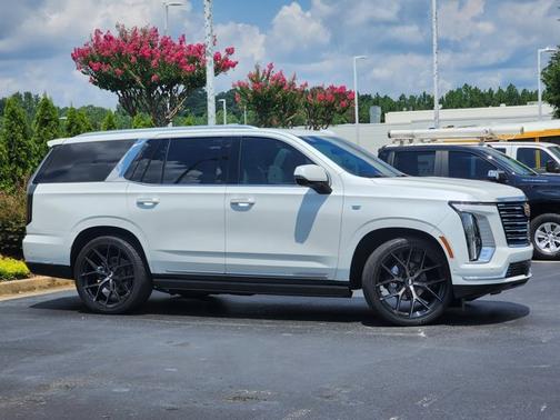 Crystal White Tricoat 2025 Cadillac Escalade 4WD Premium Luxury Platinum