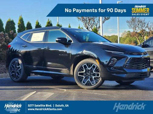 Black 2026 Chevrolet Blazer RS